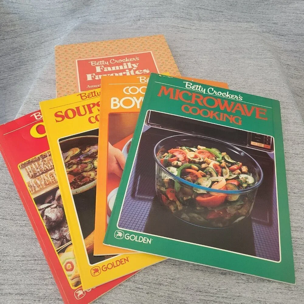 Vintage Betty Crocker Family Favorites Cook Books